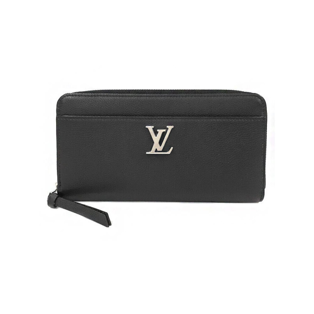 Louis Vuitton Zippy Lockme Round Zipper Long Wallet